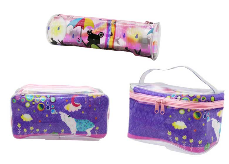 クリアビニールポーチのオリジナルを小ロットで製造 形状豊富 雑貨oemのタイヘイ化成