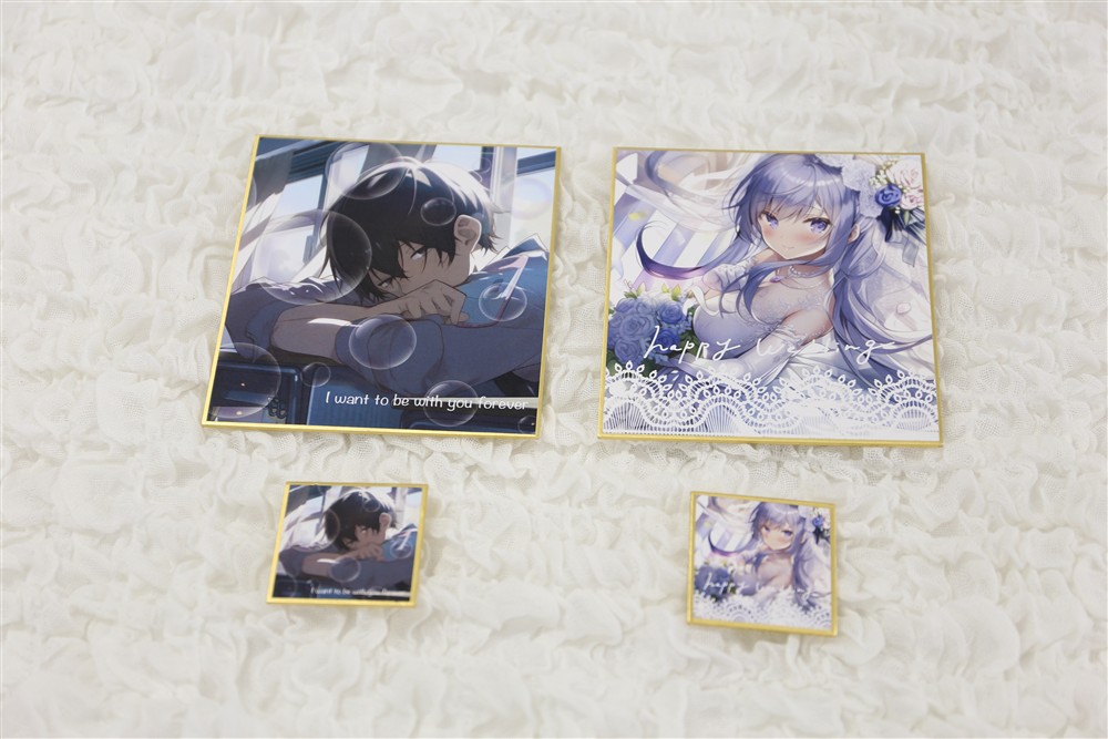 ミニ色紙 サイズ展開